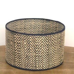 Pantalla Lámpara Rafia ZigZag